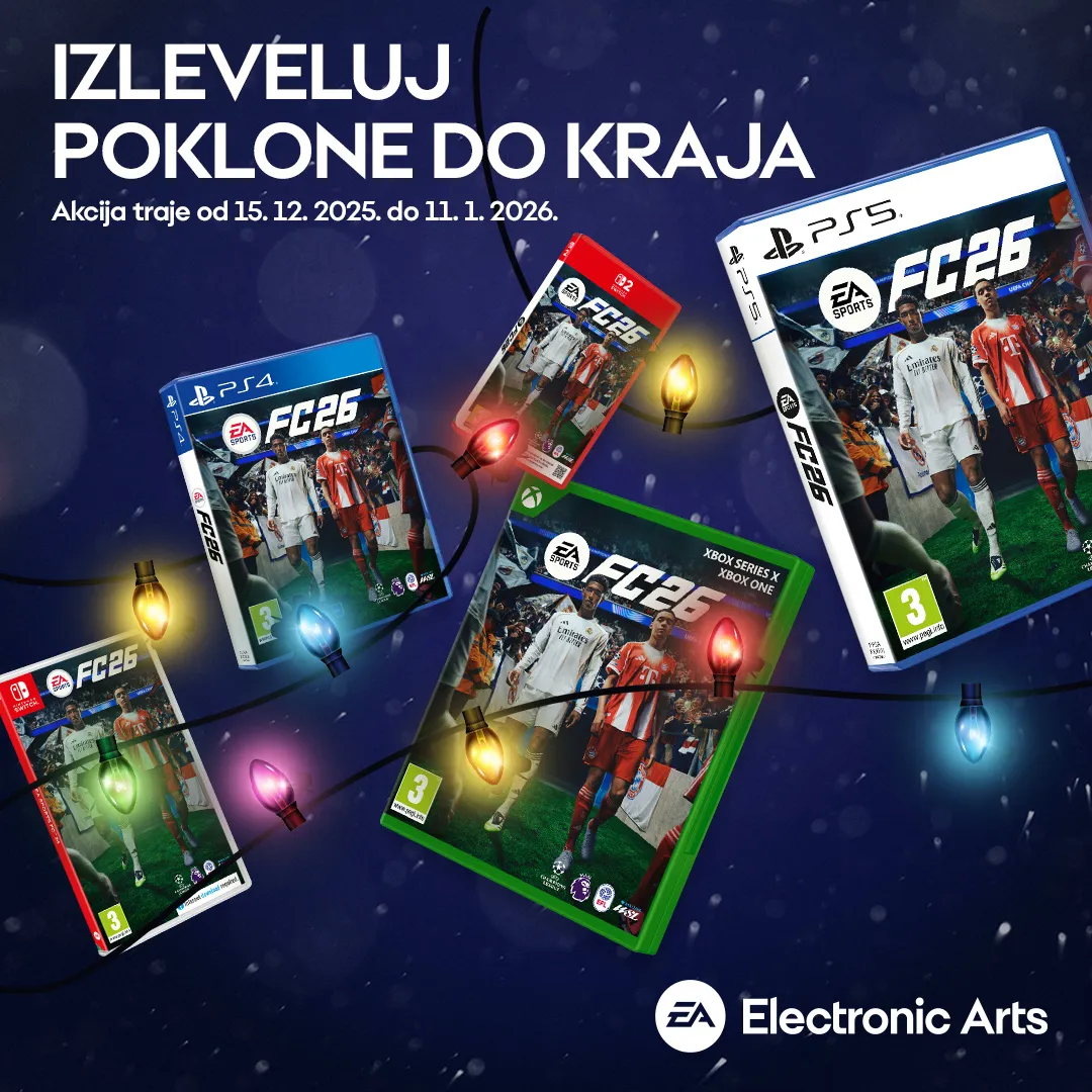EA Sports FC 26 igrica - PS5, PS4, Switch 2, Switch, XboX akcija